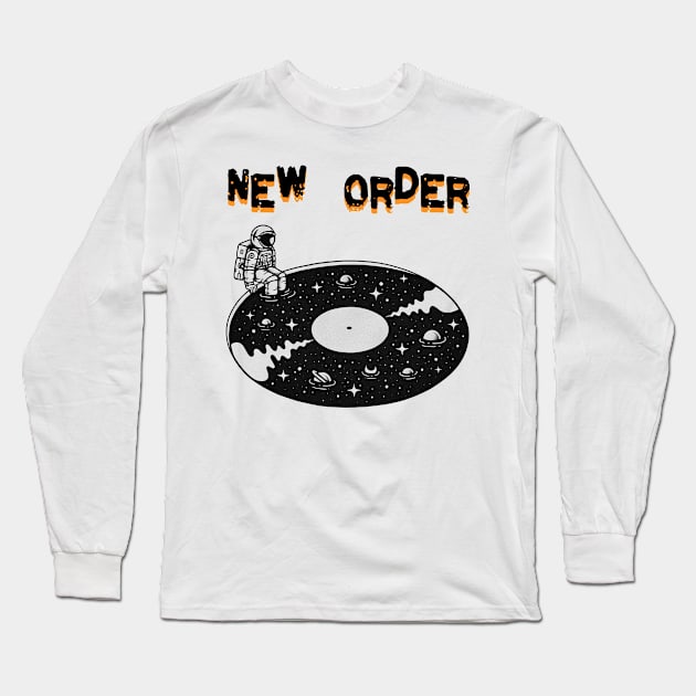 new order visual art Long Sleeve T-Shirt by DOGGIES ART VISUAL